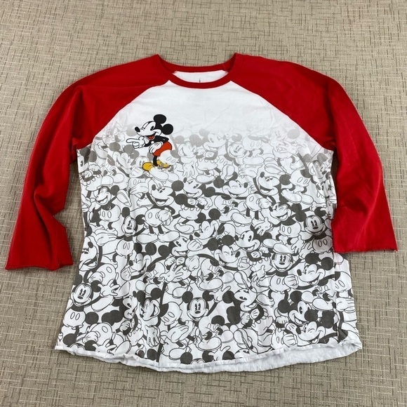 Disney Parks Two Women’s XL Mickey Mouse T Shirts Bundle Short Sleeve - Picture 1 of 9